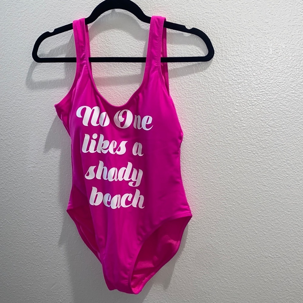 Shady Beach One Piece Swimsuit